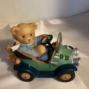 Teddie riding a car with bear in trunk.  477494 “ An Oldie But Goodie”  Dave